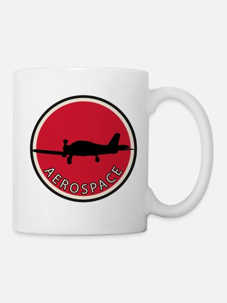 Aviateur Pilote Aviateur - Mug blanc - blanc
