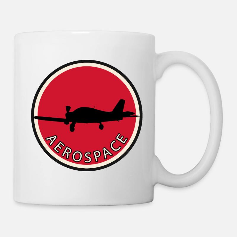 Aviateur Pilote Aviateur - Mug blanc - blanc
