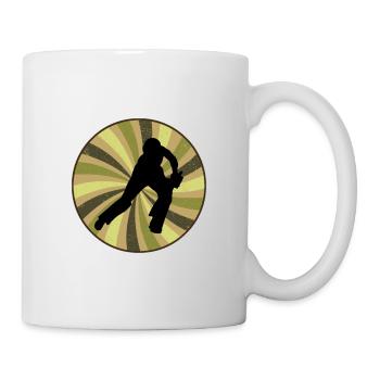 Joueurs de cricket de l’équipe de cricket - Mug blanc - blanc - Droite