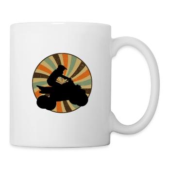 Stunt2 Quad - Tasse - Weiß - Rechts