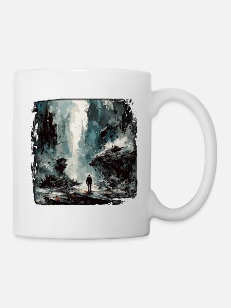 Apocalypse / Weltuntergang / Zerstörung / Anarchie - Tasse - Weiß