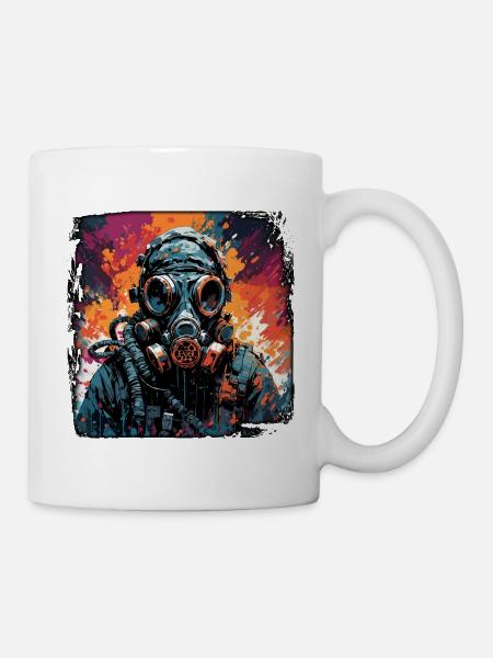 Apocalypse / Weltuntergang / Zerstörung / Anarchie - Tasse - Weiß
