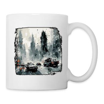 Apocalypse / Apocalypse / Destruction / Anarchie - Mug blanc - blanc - Droite