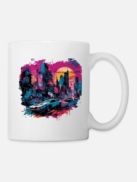 Apocalypse / Weltuntergang / Zerstörung / Anarchie - Tasse - Weiß