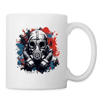Apocalypse / Weltuntergang / Zerstörung / Anarchie - Tasse - Weiß - Rechts