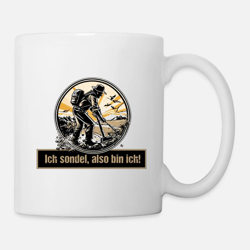 Sondeln - Tasse - Weiß
