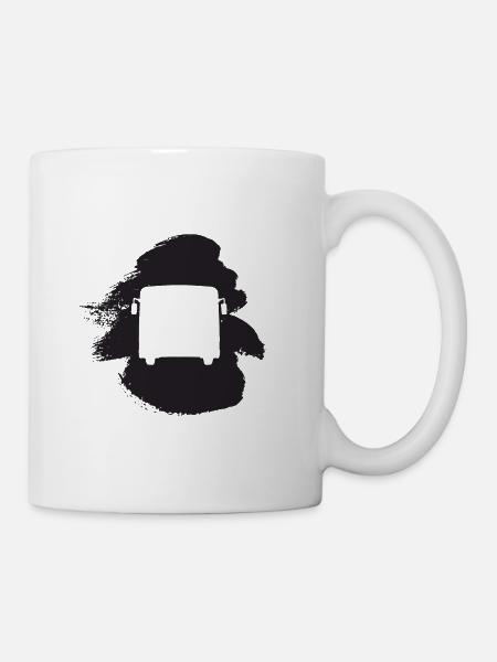 Busfahren Bus Transport - Tasse - Weiß