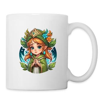 Druid Cute Illustration - Mug - white - Right