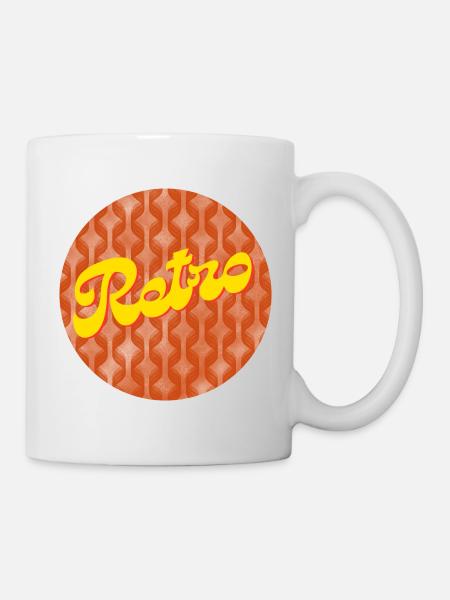 Rétro - Mug blanc - blanc