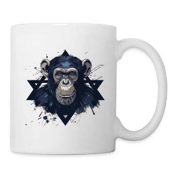 Chimpanzee Monkey - Mug - white - Right