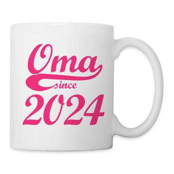 Oma since 2024 - Tasse - Weiß - Rechts