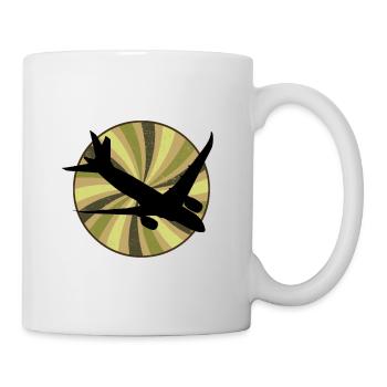 Flieger Luftfahrt Pilot - Tasse - Weiß - Rechts