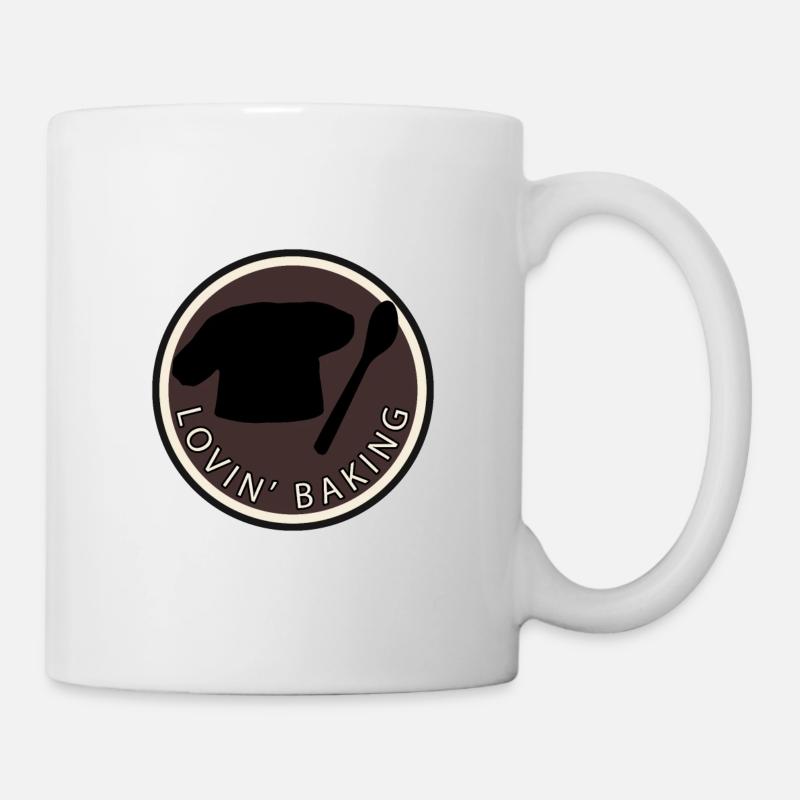 Kuchen Backwaren Baking - Tasse - Weiß