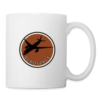 Flieger Aerospace Fliegen - Tasse - Weiß - Rechts