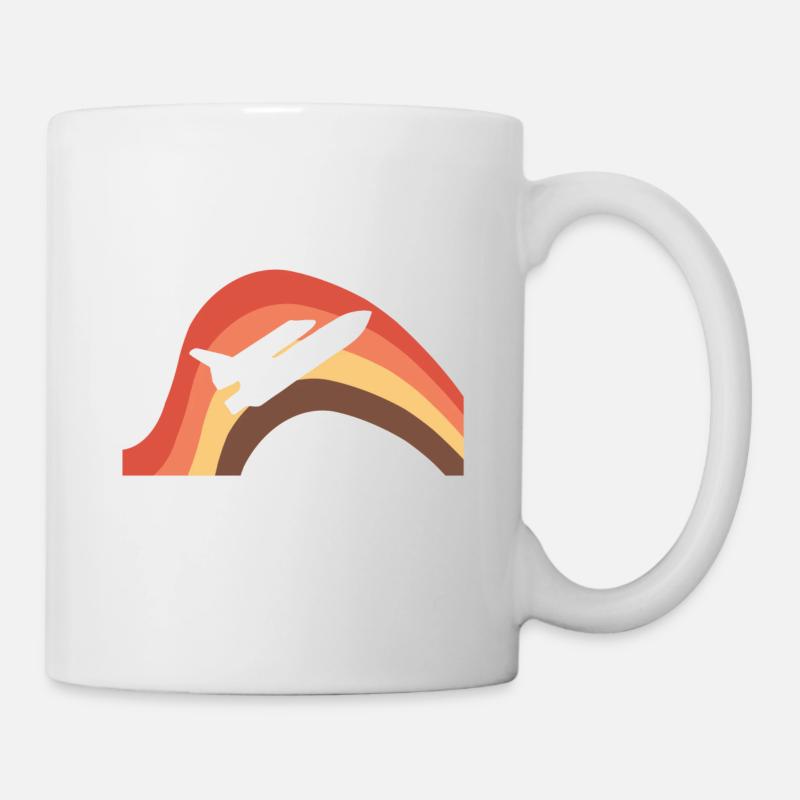 Flieger Luftfahrt Fliegen - Tasse - Weiß