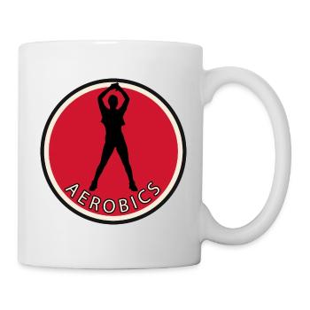 Cardio Aerobics Aerobic - Mug - white - Right