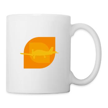 Aerospace Flieger Fliegen - Tasse - Weiß - Rechts