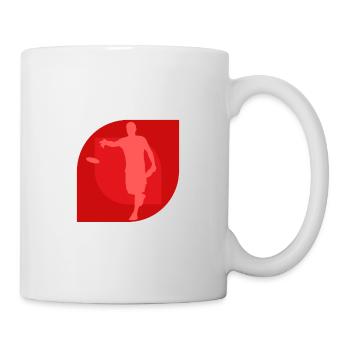 Disc Disc Golf Joueur - Mug blanc - blanc - Droite