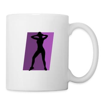 Aerobics Acrobatics Fitness - Tasse - Weiß - Rechts