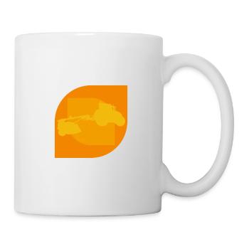 Agriculture Éleveur de vaches - Mug blanc - blanc - Droite