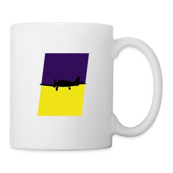 Aerospace Luftfahrt Flugzeug - Tasse - Weiß - Rechts