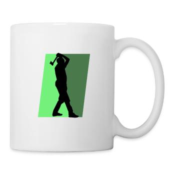 Axe Throwing Axe Sport - Mug - white - Right