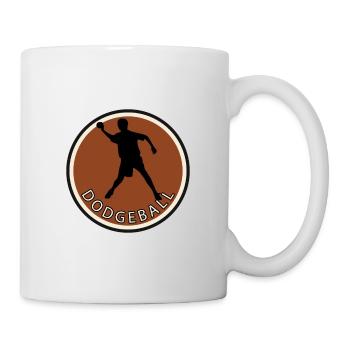 Joueur de ballon-chasseur Sports de balle - Mug blanc - blanc - Droite