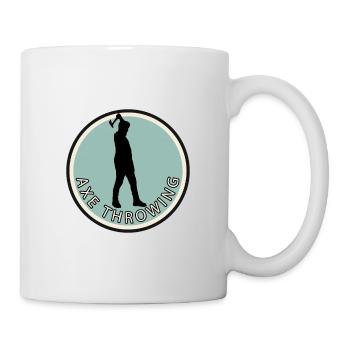 Sport Axe Throwing - Mug - white - Right