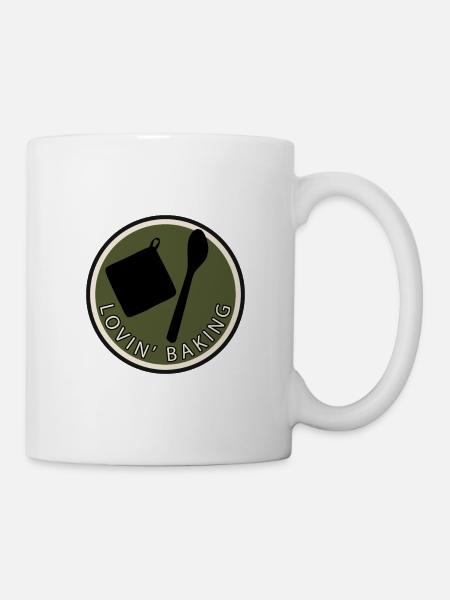 Backwaren Törtchen - Tasse - Weiß