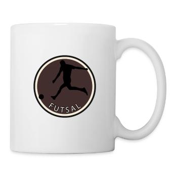 Joueur de futsal Joueur de futsal Équipe de futsal - Mug blanc - blanc - Droite