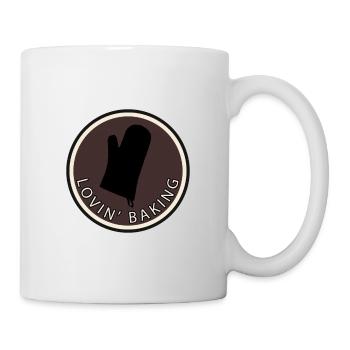 Produits de boulangerie pour la cuisson de gâteaux - Mug blanc - blanc - Droite