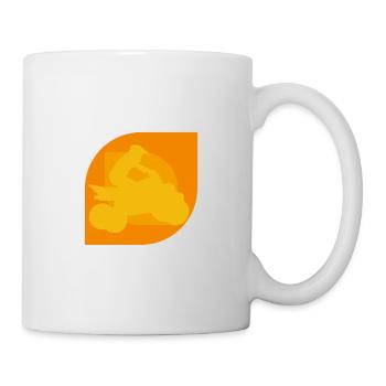 Quad ATV Quad Quad riding - Mug - white - Right
