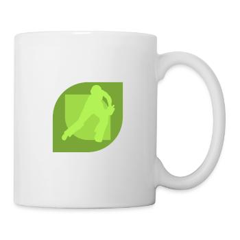 Cricket Cricketspieler Werfen - Tasse - Weiß - Rechts