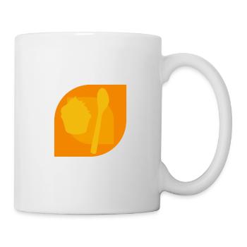 Cupcake Törtchen Muffin - Tasse - Weiß - Rechts