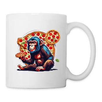Pizza / Fast Food / Italian / Margherita - Mug - white - Right