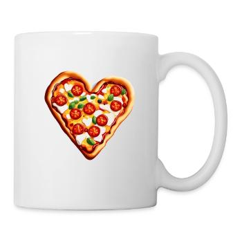 Pizza / Fast Food / Italian / Margherita - Mug - white - Right