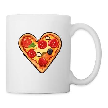 Pizza / Fast Food / Italian / Margherita - Mug - white - Right