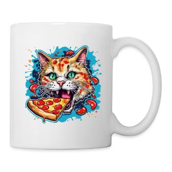 Pizza / Fast Food / Italian / Margherita - Mug - white - Right