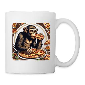 Pizza / Fast Food / Italian / Margherita - Mug - white - Right