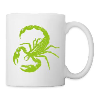 Scorpion, animal, cadeau - Mug blanc - blanc - Droite