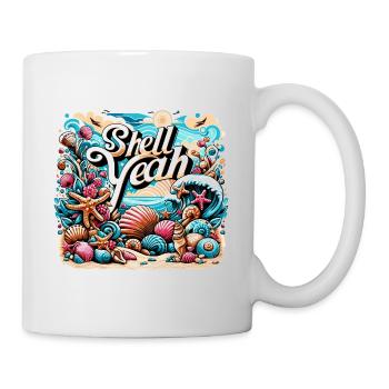 Shell Yeah - Tasse - Weiß - Rechts
