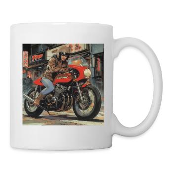 KraftFahrKonsul "Dicke Berta" - Tasse - Weiß - Rechts