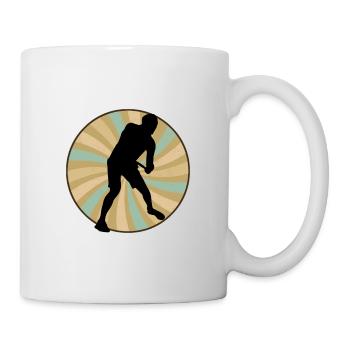 Disc Golfer Frisbee Frisbee - Mug - white - Right