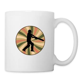 Pitcher Cricket Cricketmannschaft - Tasse - Weiß - Rechts