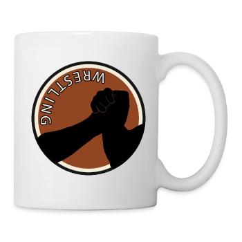 Strong Man Arm Wrestling Strong Man - Mug - white - Right