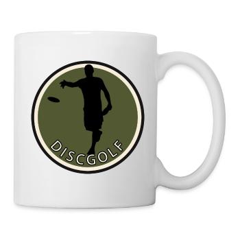Frisbee Disc Golfer Frisbee - Mug - white - Right
