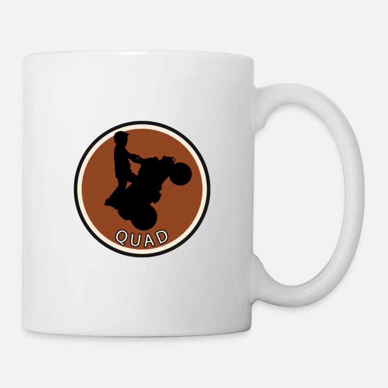 Stunt Stunt Quad - Mug blanc - blanc
