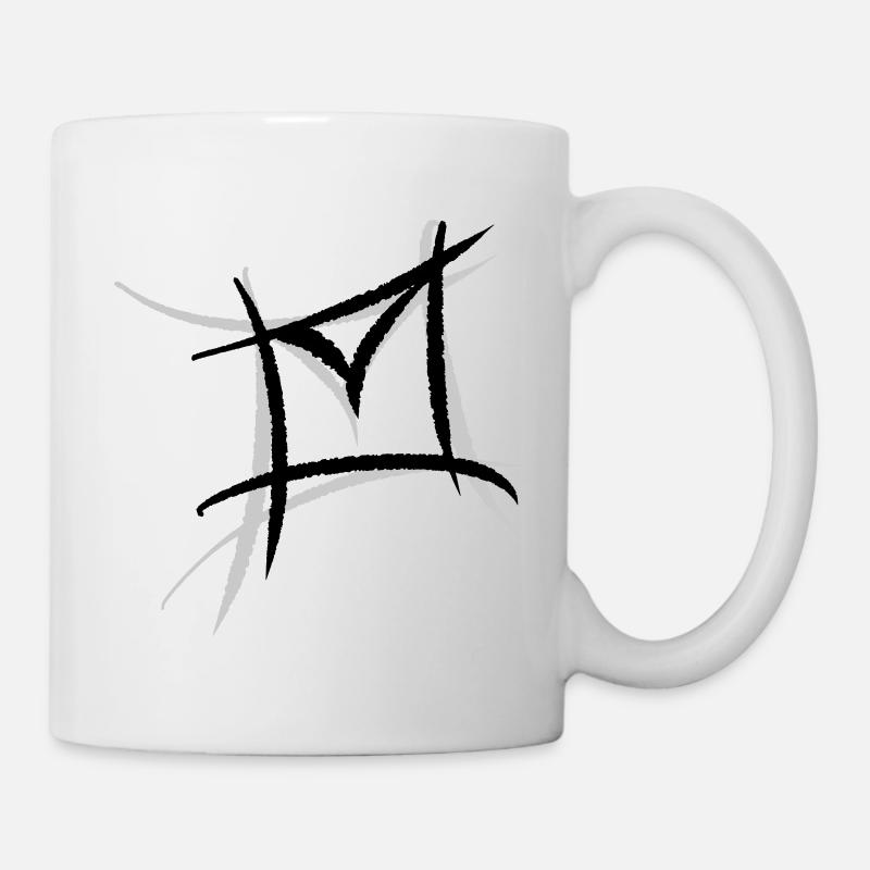 E-mail, icône d’enveloppe. Philatéliste - Mug blanc - blanc