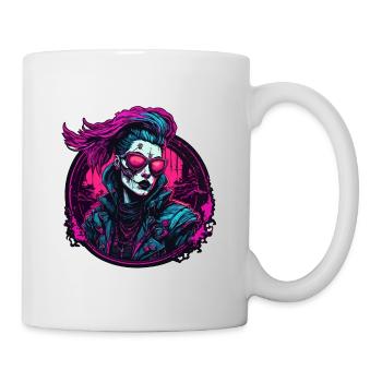 Gothic / Darkness / Mysticism / Shadow / Horror - Mug - white - Right