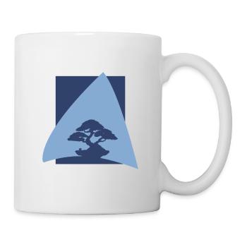 Baum Baum Baum Japanische Kunst - Tasse - Weiß - Rechts